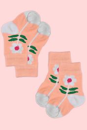 Kid's Palomar Regular Socks - Pack of 2 Pairs Socks RKI D5 0-3 Months 
