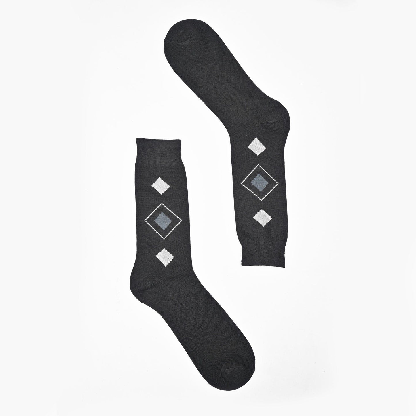 Men's Box Pattern Design Regular Dress Socks Socks RKI D13 EUR 36-44 