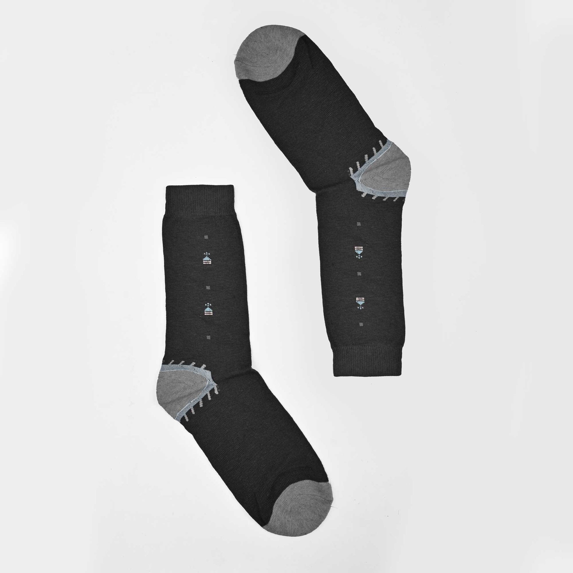 Men's Pattern Design Regular Dress Socks Socks RKI D6 EUR 36-44 