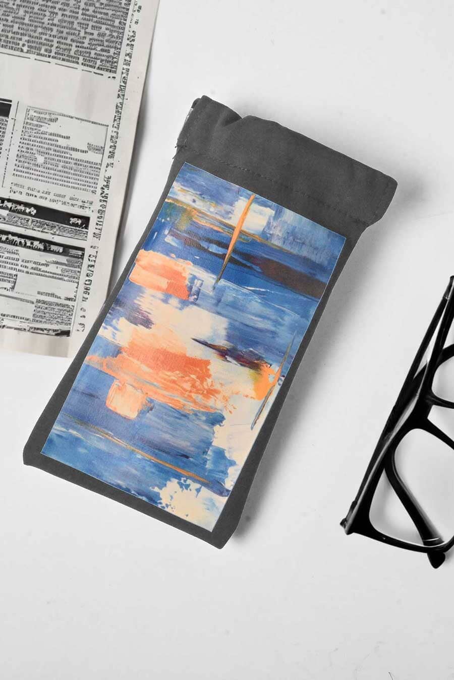 Polo Republica Mouth Snapped Sunglasses Case