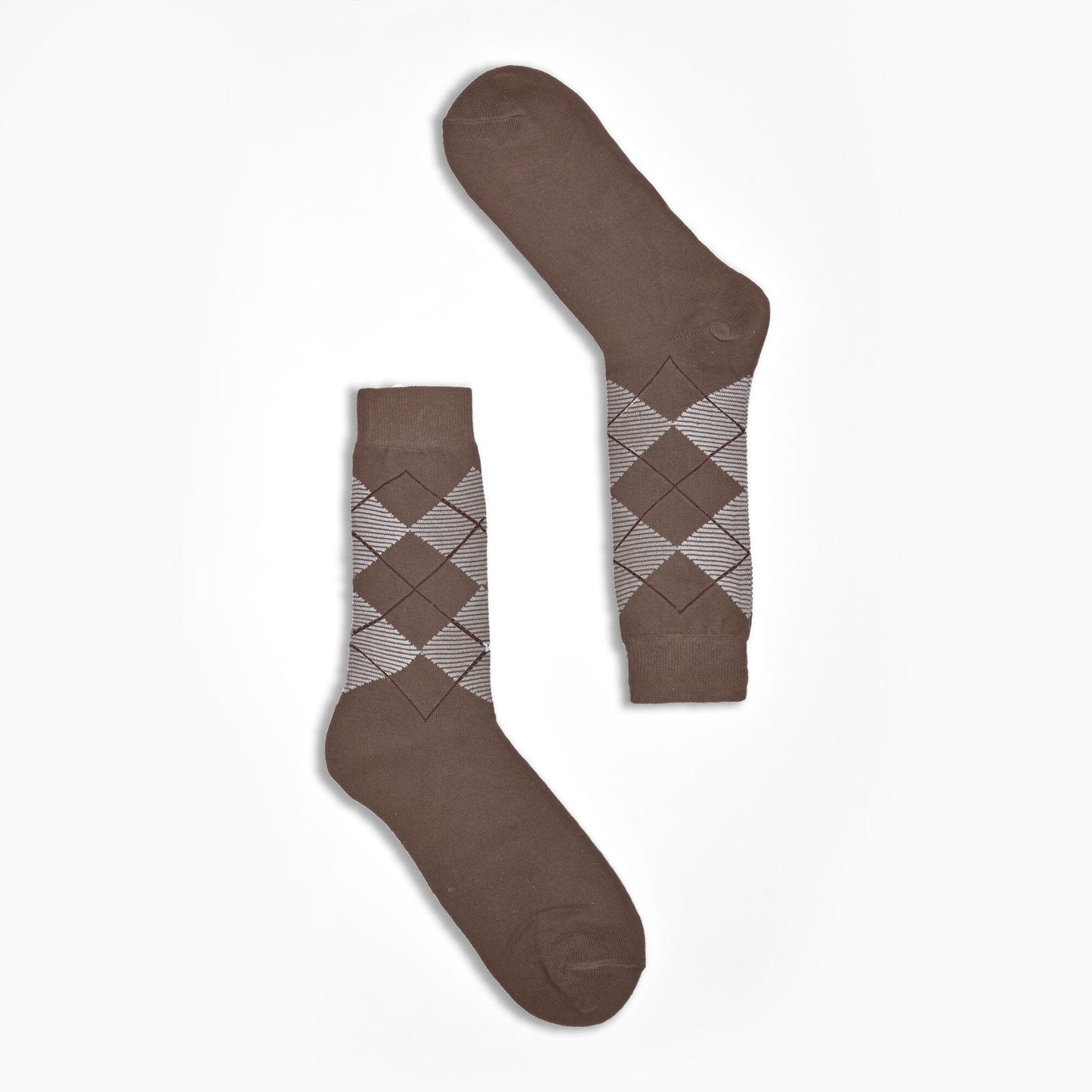 Men's Box Pattern Design Regular Dress Socks Socks RKI D9 EUR 36-44 