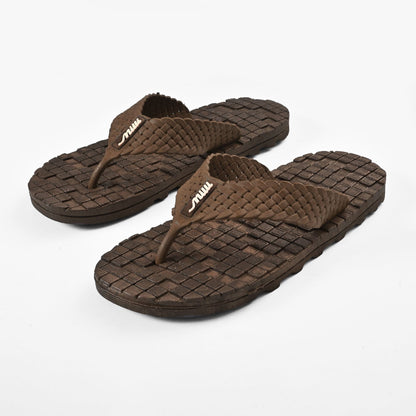 Unisex Soft Nylon Hpral Flip Flops Men's Shoes Hpral Dark Brown EUR 38 