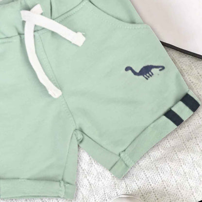 Lefties Kid's Dinosaur Embroidered Terry Shorts
