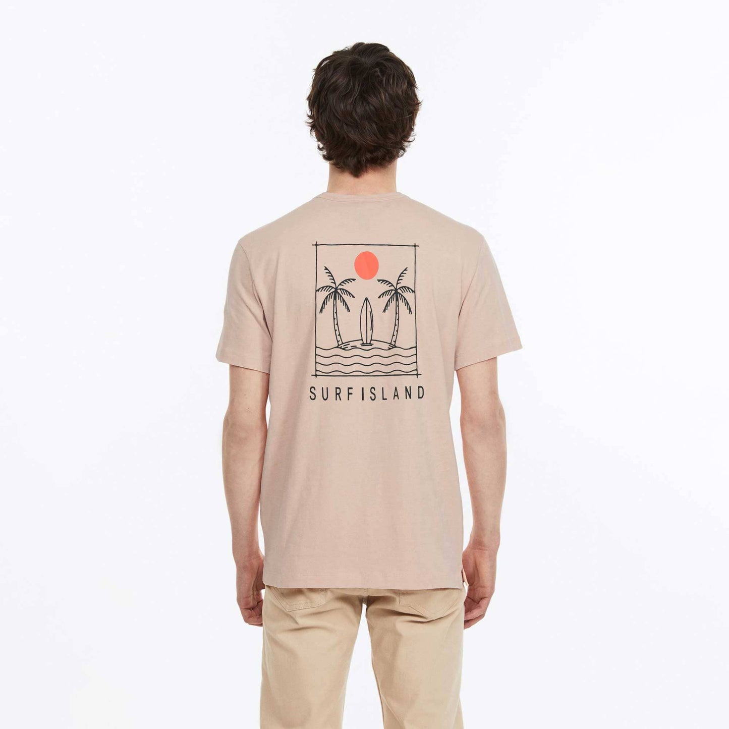 Polo Republica Men's Z3RO NIN3 Printed Crew Neck Tee Shirt