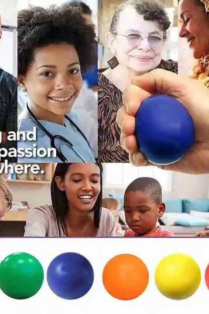 Low Resistance Squeezing Stress Reliever Ball