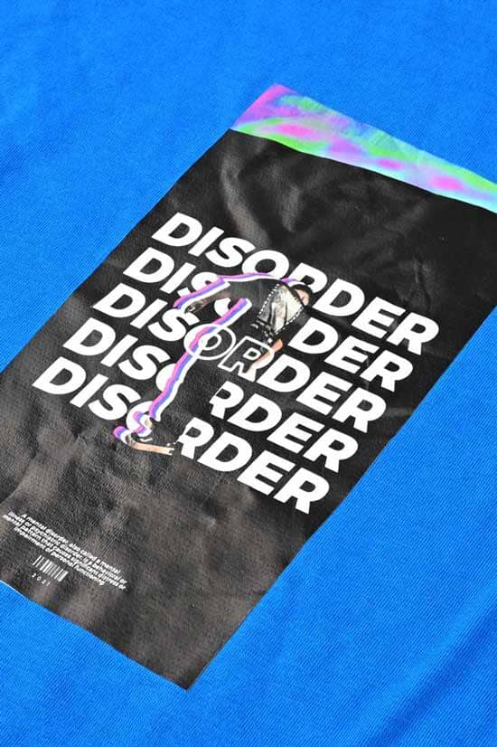 Polo Republica Men's Disorder Printed Crew Neck Tee Shirt