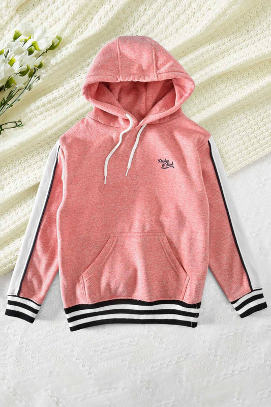 Archer & Finch Boy's Logo Embroidered Fleece Pullover Hoodie Boy's Pullover Hoodie LFS 