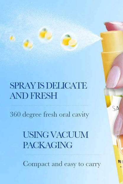 Sadoer Lemon Freshing Breath Oral Spray - 18ml
