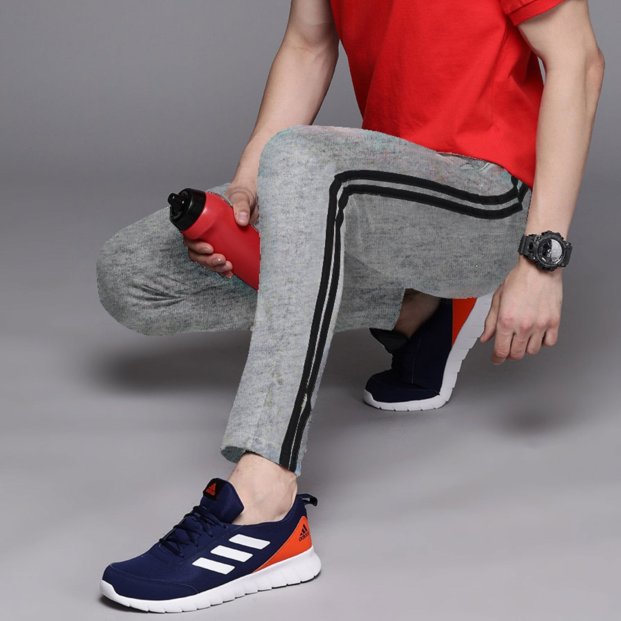 Heather Grey & Black