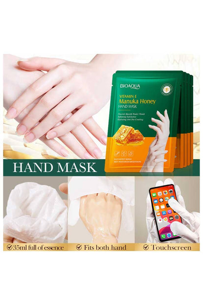 Bioaqua Vitamin E Manuka Honey Hand Mask