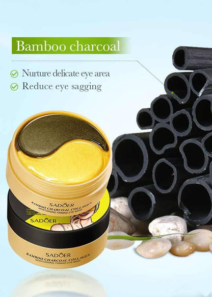 Sadoer Bamboo Charcoal Collagen Eye Mask - 80g
