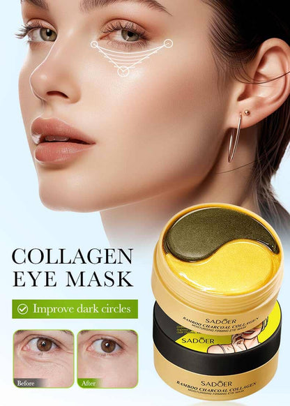 Sadoer Bamboo Charcoal Collagen Eye Mask - 80g