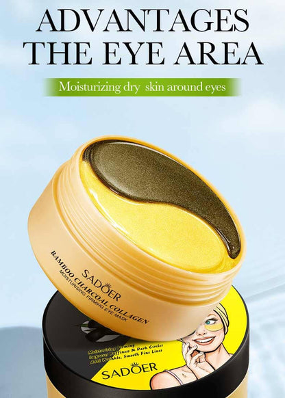 Sadoer Bamboo Charcoal Collagen Eye Mask - 80g