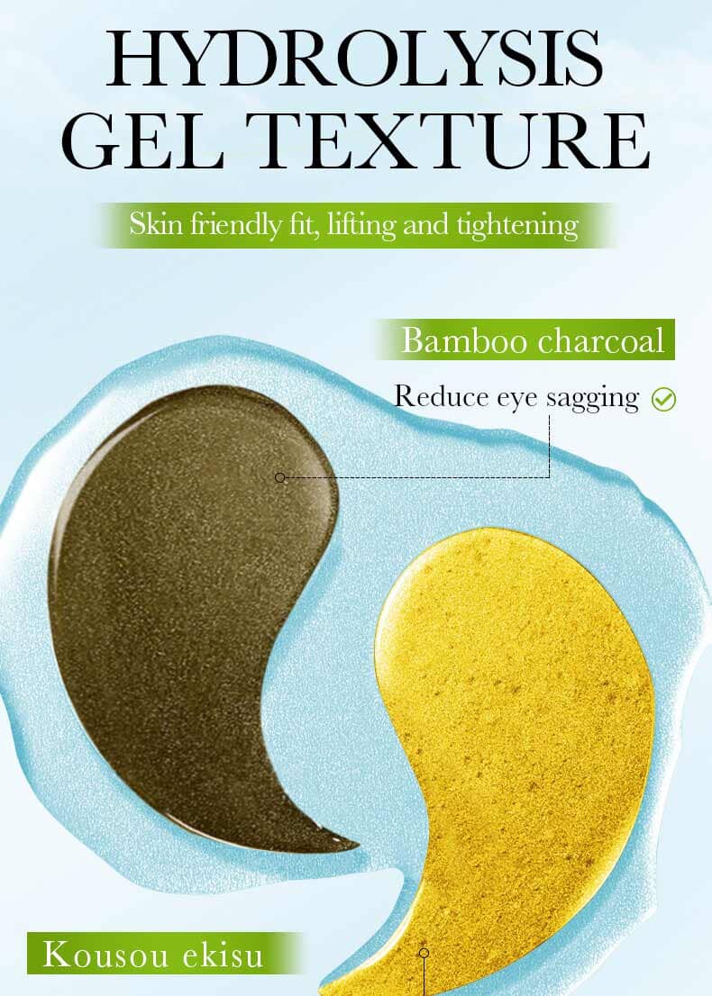 Sadoer Bamboo Charcoal Collagen Eye Mask - 80g