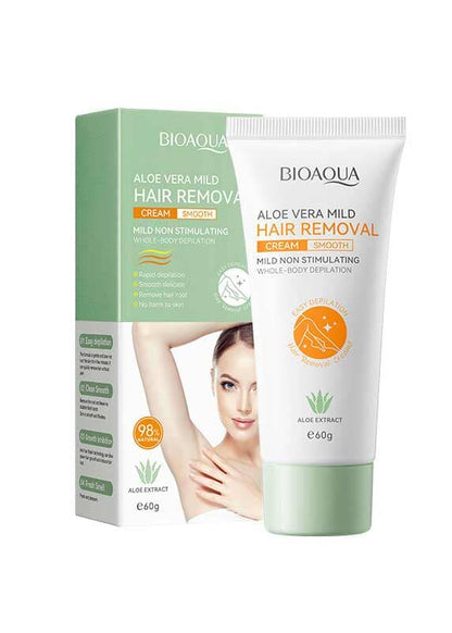 Bioaqua Aloe Vera Mild Hair Removal Cream - 60g