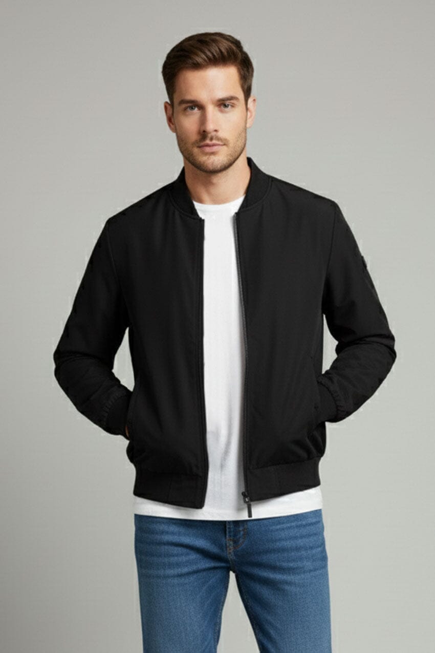 USQUARED Men's Track Royalty Bomber Jacket