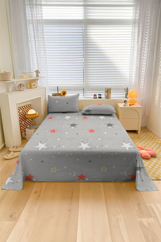 Polo Republica Vejle Premium Collection 3 Piece Double Bed Sheet Bed Sheet Fiza 