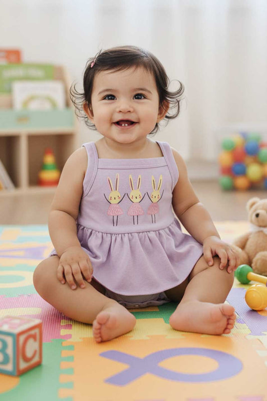 Polo Republica Girl's Bunny Romper