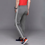 Poler Chitose Men's Super Soft Striped Trousers Grey & White
