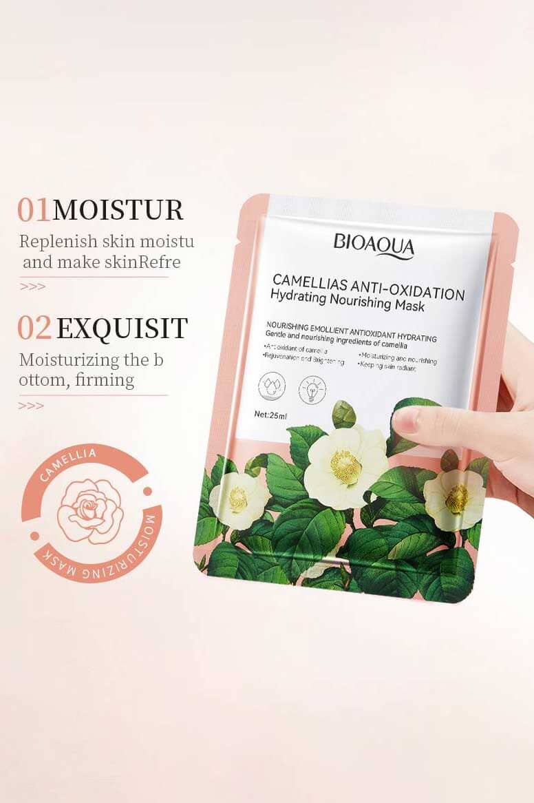 Bioaqua Camellias Anti-Oxidation Nourish Facial Mask