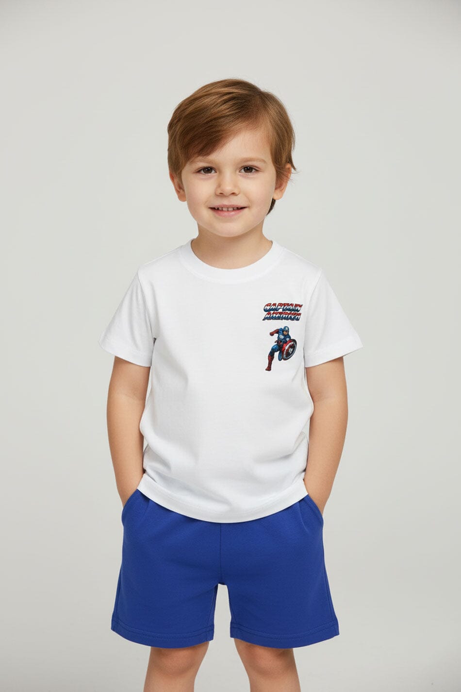 Polo Republica Kid's Captain America Twin Set