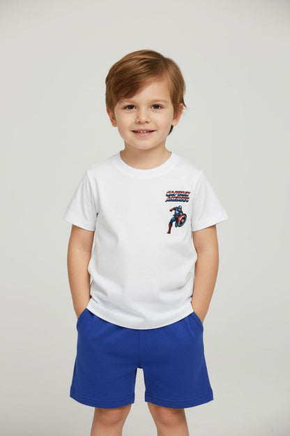 Polo Republica Kid's Captain America Twin Set