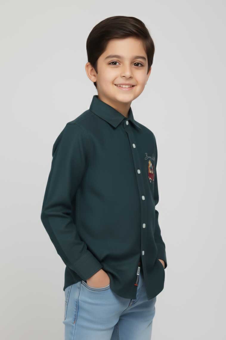 Styles Republic Boy's Busy Life Casual Shirt