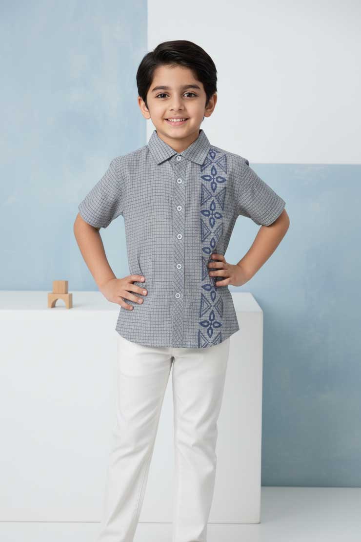 Styles Republic Boy's Tribal Casual Shirt