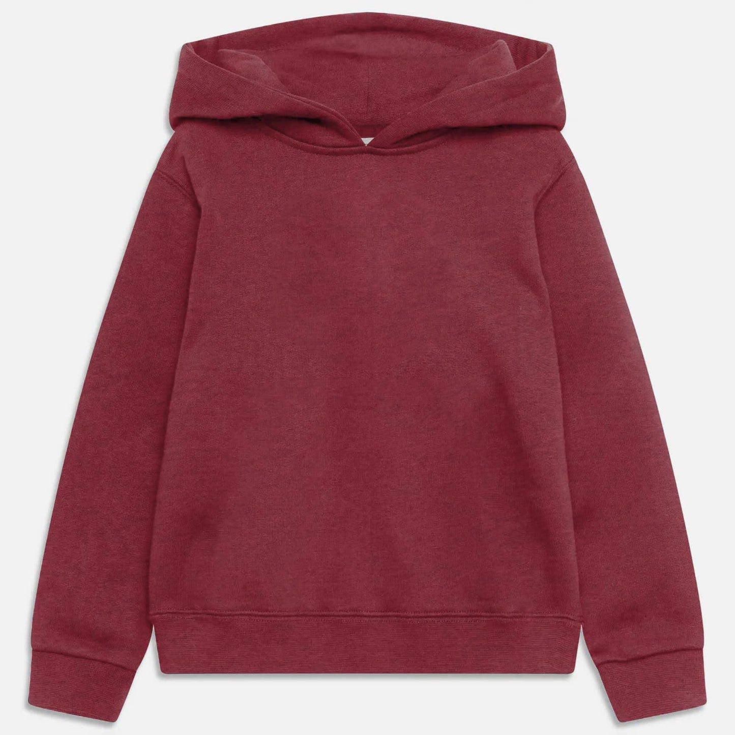 Rabbit Skins Kid's Solid Design Fleece Pullover Hoodie Boy's Pullover Hoodie Minhas Garments Brick Red 2 Years 