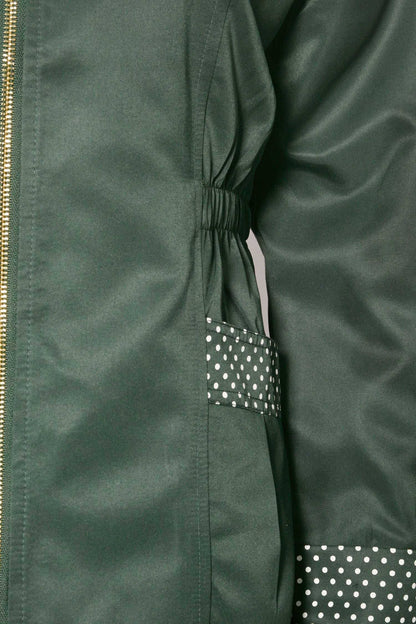 Ming Women's Dotted Design Zipper Jacket Women's Jacket First Choice 