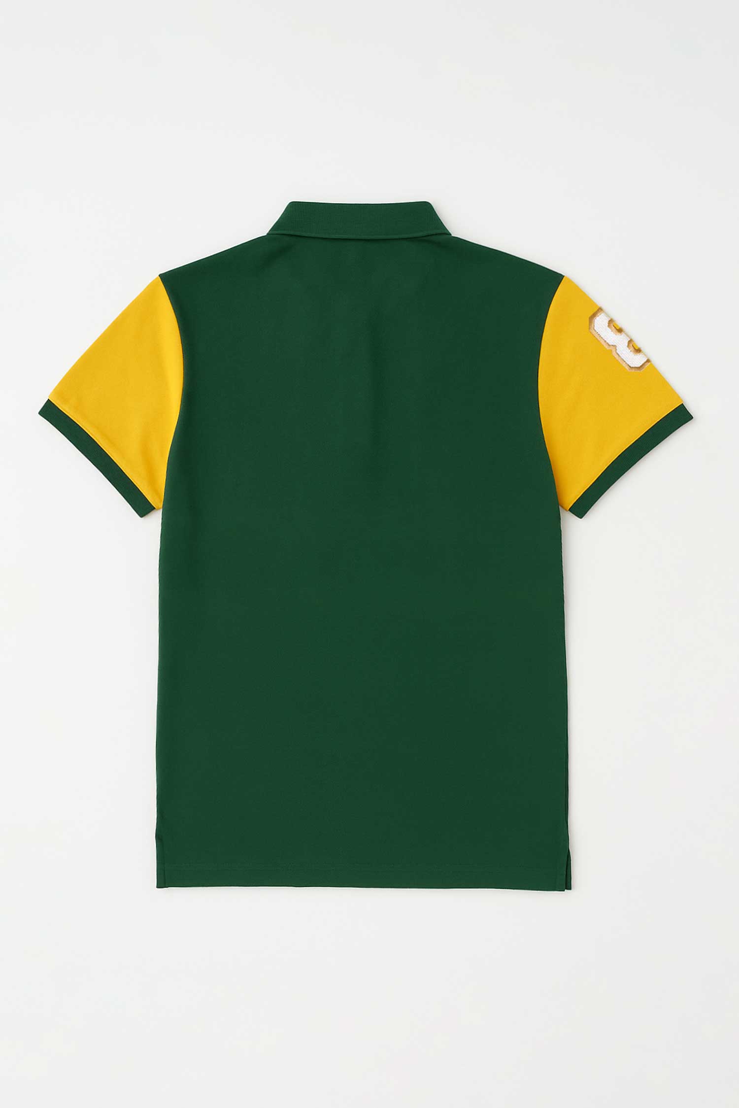 Bottle Green & Yellow