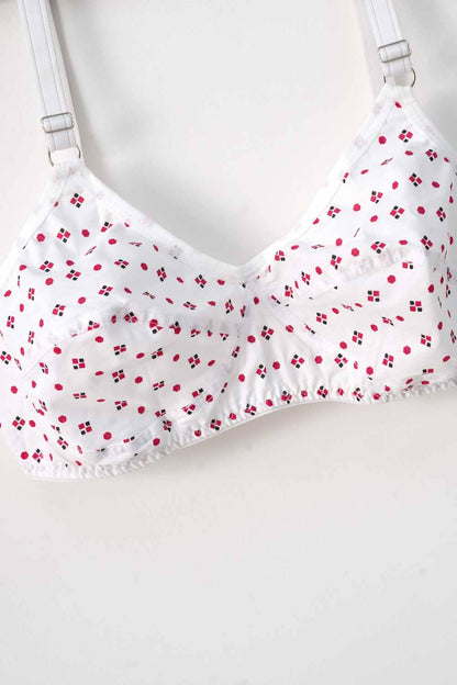 Women's Floral Classic Cotton Bra