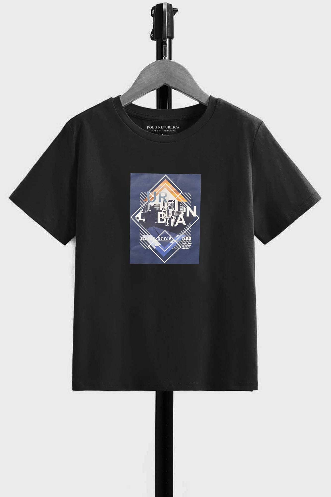 Polo Republica Boy's Urban Street Printed Tee Shirt