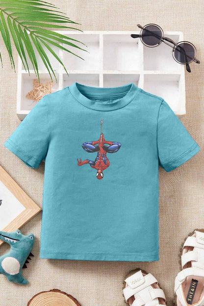 Polo Republica Boy's Hanging Spider Printed Tee Shirt