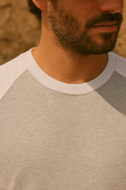 Heather Grey & White