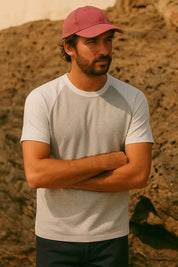 Heather Grey & White