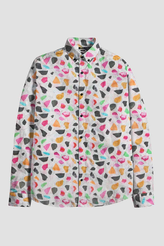 Nexoluce Men's Ozyorsk Tailor Fit Casual Shirt