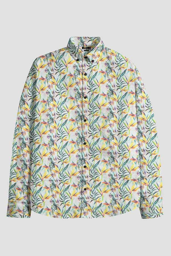 Nexoluce Men's Derbent Tailor Fit Casual Shirt