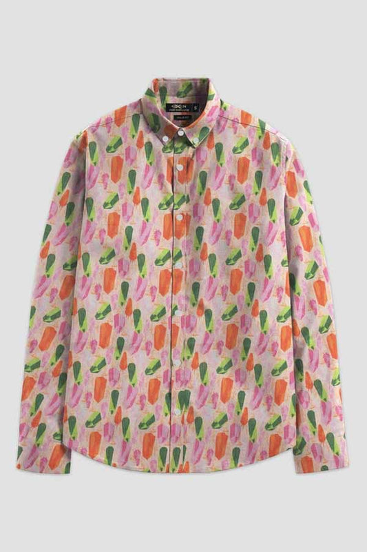 Nexoluce Men's Vladivostok Tailor Fit Casual Shirt