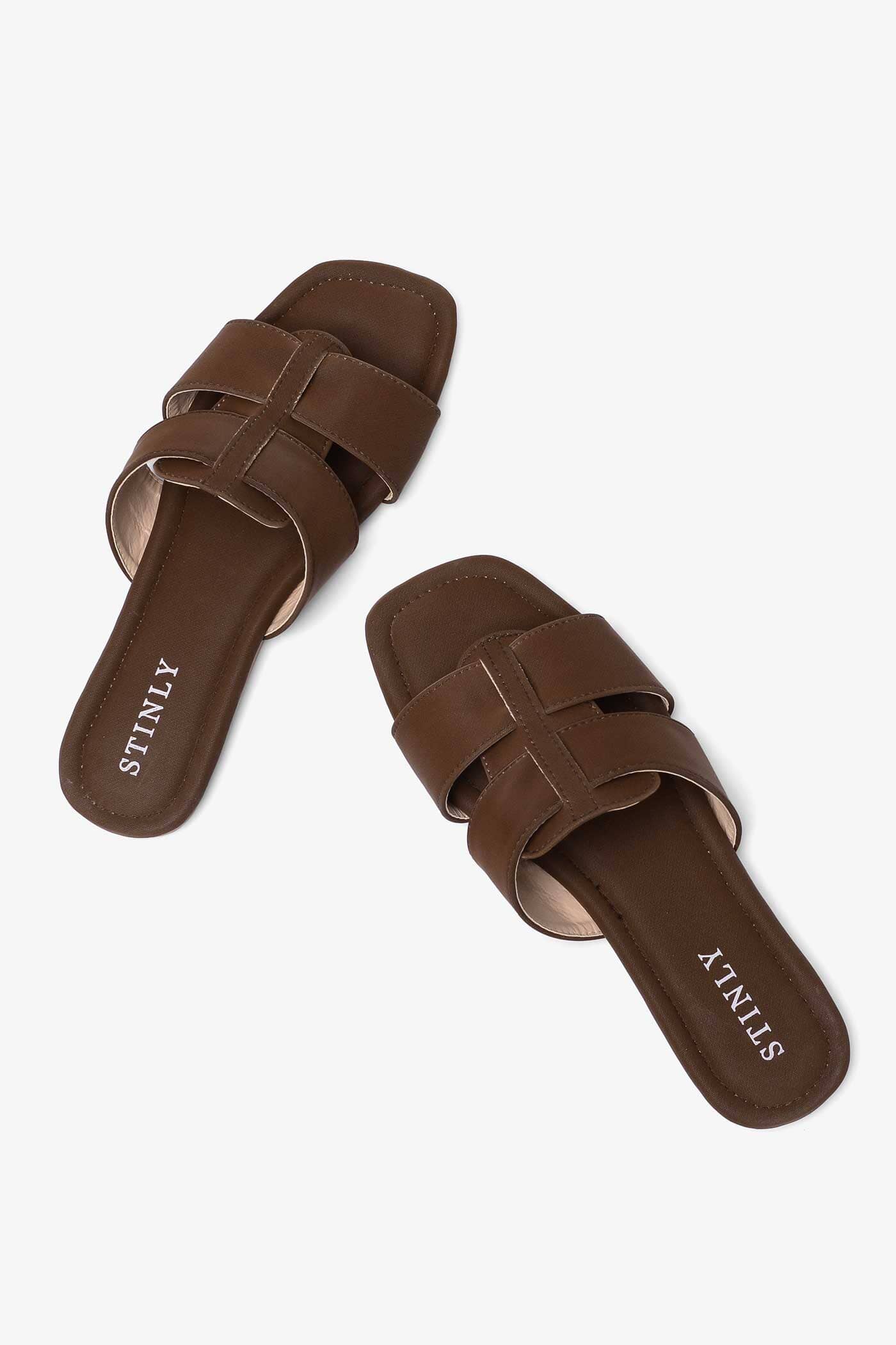 Stinly Women’s Double Straps Flat Chappal