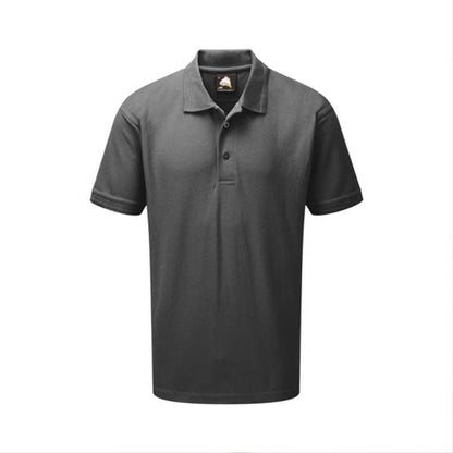 Men's Ontario Minor Fault Short Sleeve Polo Shirt Minor Fault Image Graphite XS 