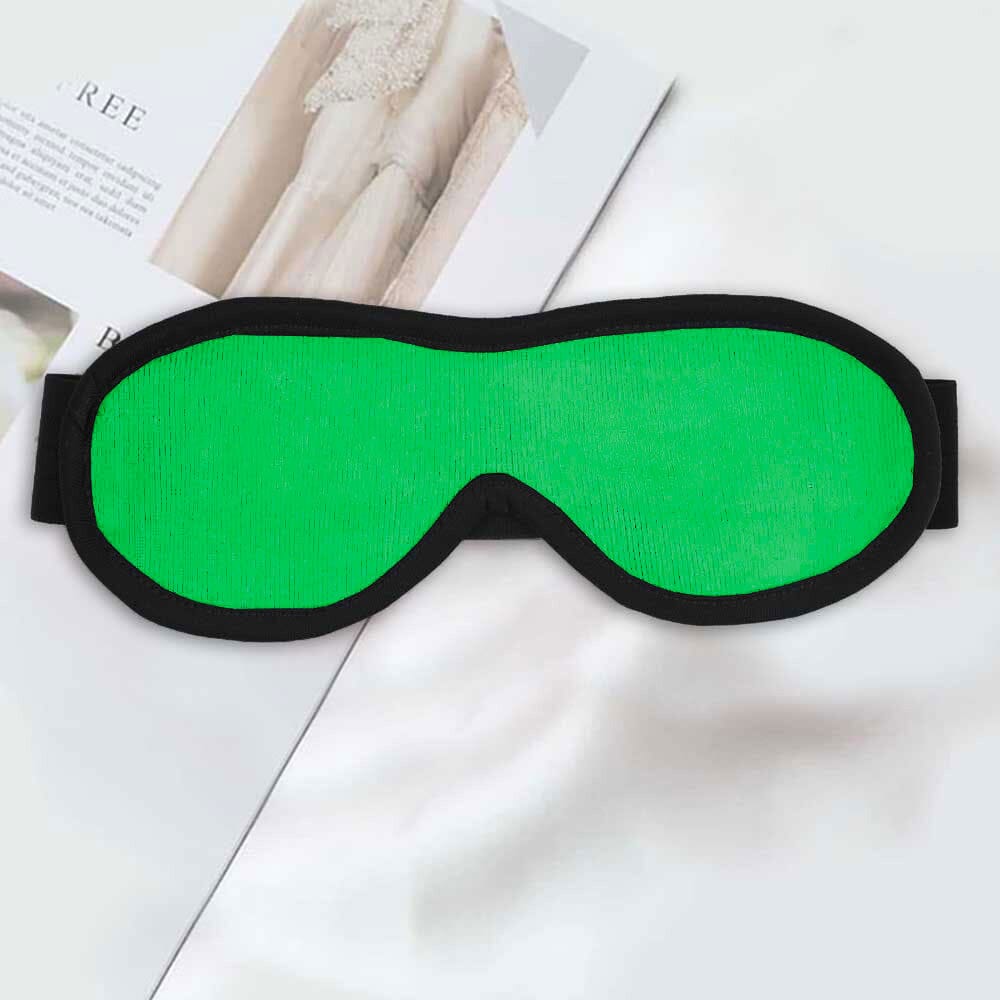 Polo Republica Alesund Solid Eye Mask for Sleeping. Made-With-Waste! Eyewear Polo Republica Lime 