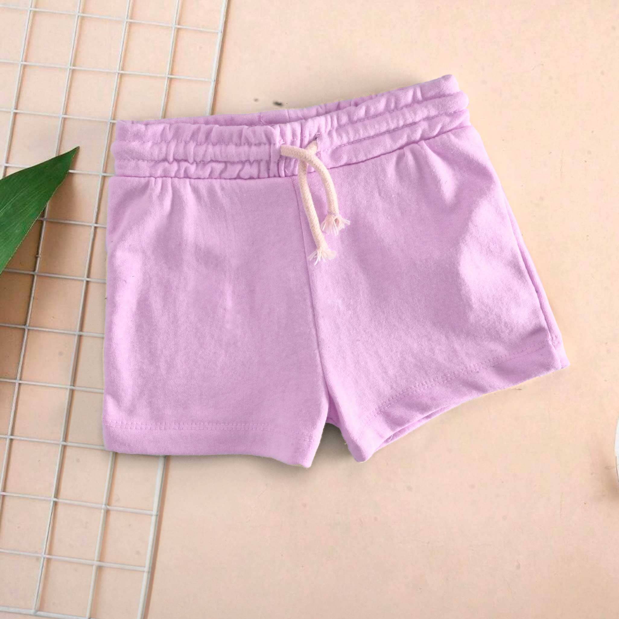 Lefties Kid's Terry Shorts Kid's Shorts SNR Lilac 3-6 Months 