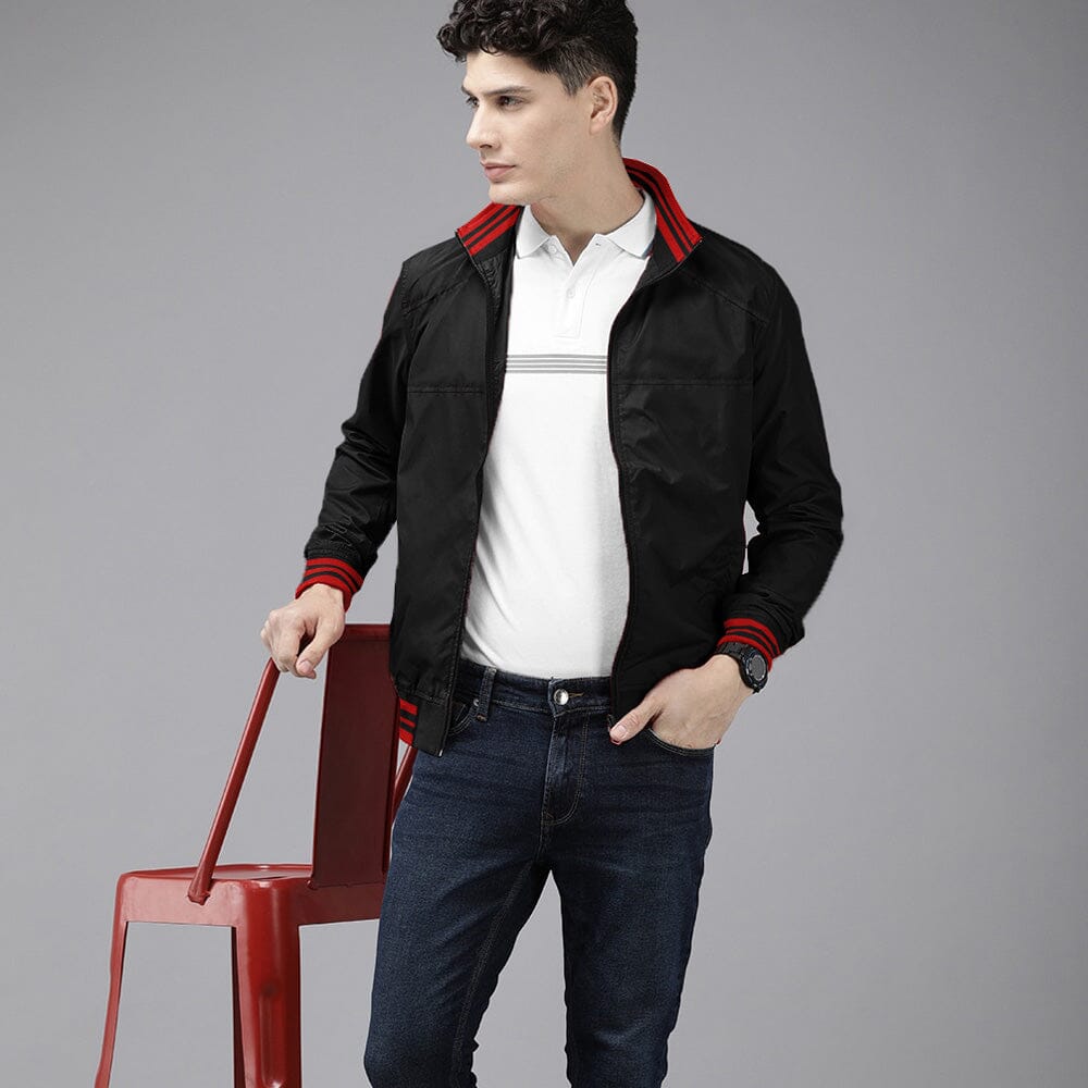 Desiderio Men's Long Sleeve Classic Zipper Jacket – elo
