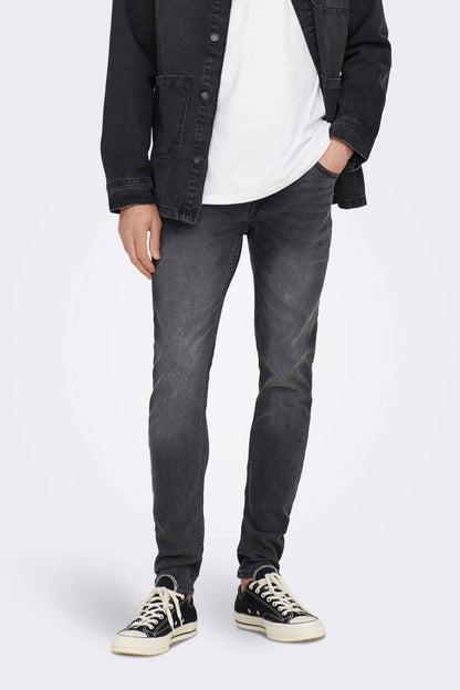 Cut Label Men's Preston Slim Fit Denim