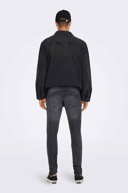 Cut Label Men's Preston Slim Fit Denim