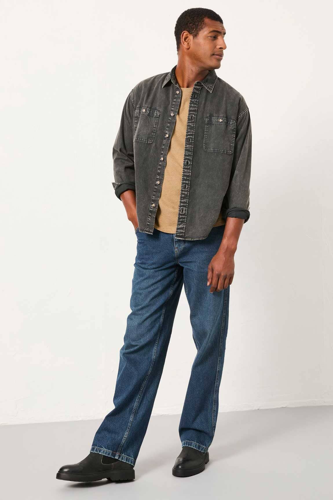 Cut Label Men's Straight Fit Denim