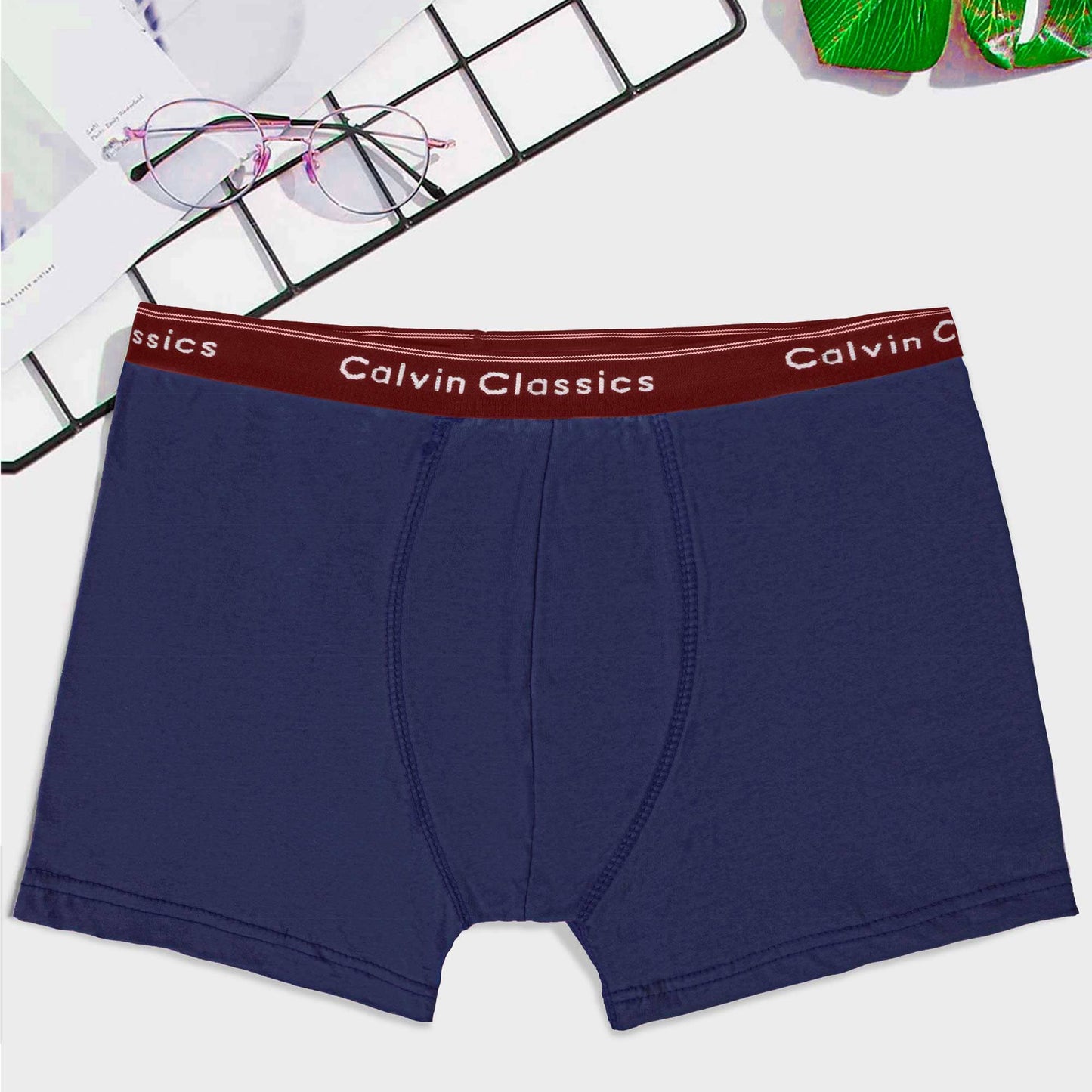 Calvin Classic Men's Boxer Shorts Men's Underwear SZK Jeans Marl S 