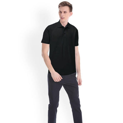 Men's Ontario Minor Fault Short Sleeve Polo Shirt Minor Fault Image Black XS 