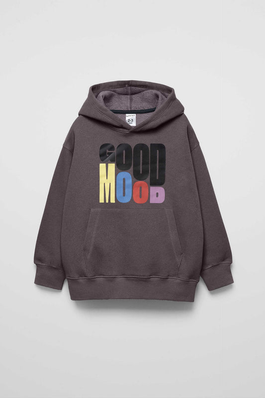 LFT Kid's Good Mood Printed Pullover Hoodie